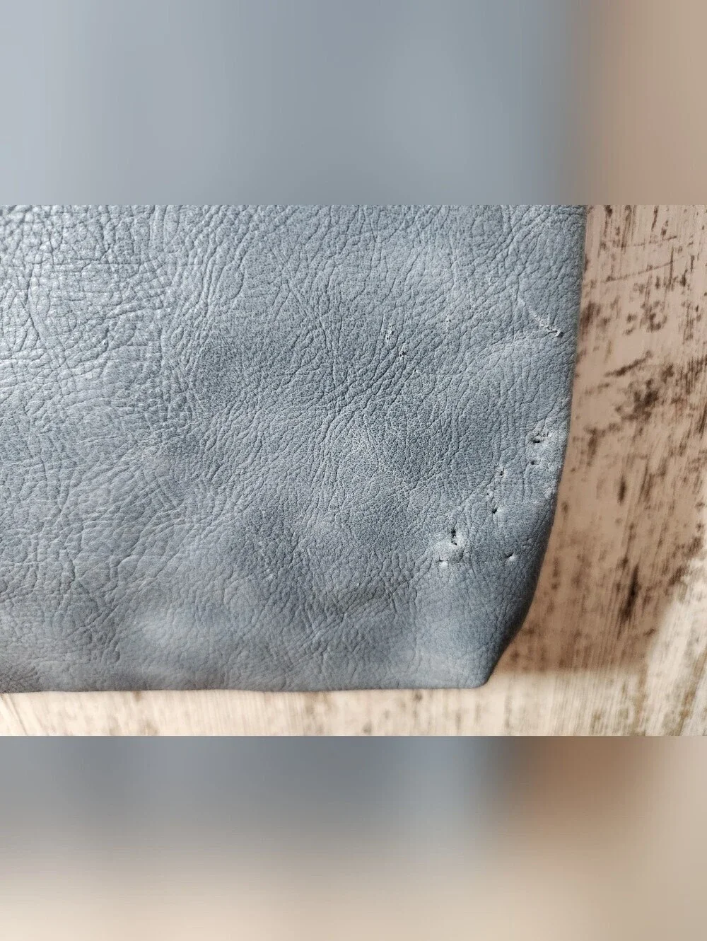 Thirty-one Slate Blue Embossed Letter 